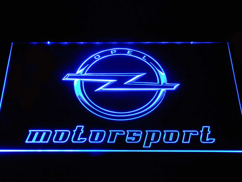 Opel motorsport led neonlicht - opel,