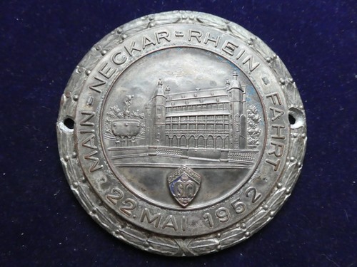 Alte plakette automobil - alte, 1952