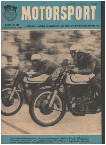 Motorsport heft und 2 - motorsport,